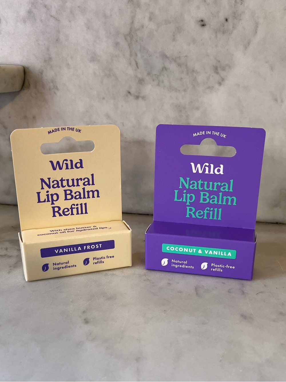 Wild Natural Lip Balm Refill Set - NIB